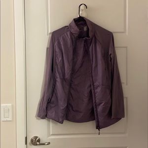 Medium purple light jacket